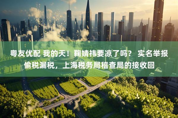 粤友优配 我的天！鞠婧祎要凉了吗？ 实名举报偷税漏税，上海税务局稽查局的接收回