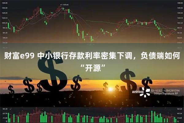财富e99 中小银行存款利率密集下调，负债端如何“开源”