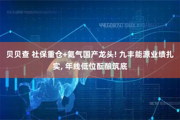 贝贝查 社保重仓+氦气国产龙头! 九丰能源业绩扎实, 年线低位酝酿筑底