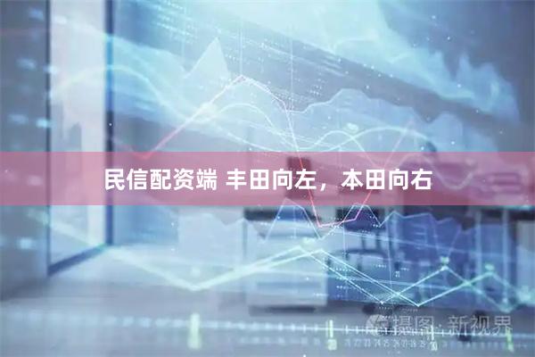 民信配资端 丰田向左，本田向右