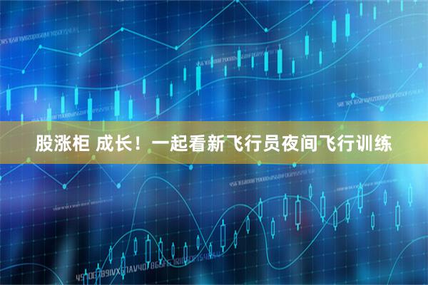 股涨柜 成长！一起看新飞行员夜间飞行训练