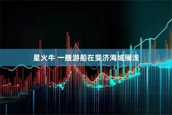 星火牛 一艘游船在斐济海域搁浅