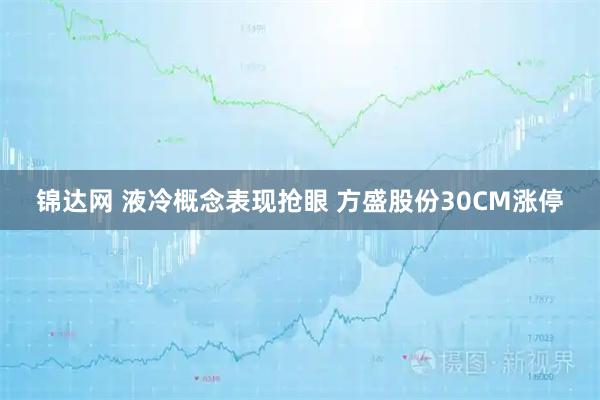 锦达网 液冷概念表现抢眼 方盛股份30CM涨停
